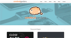 Desktop Screenshot of cerebralgardens.com